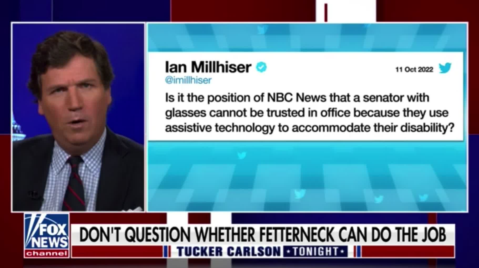 Tucker Carlson: "Where exactly does the software end, and John Fetterman's consciousness begin?"