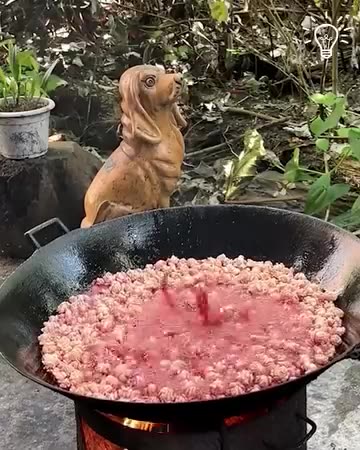 Popcorn with fresh watermelon recipe