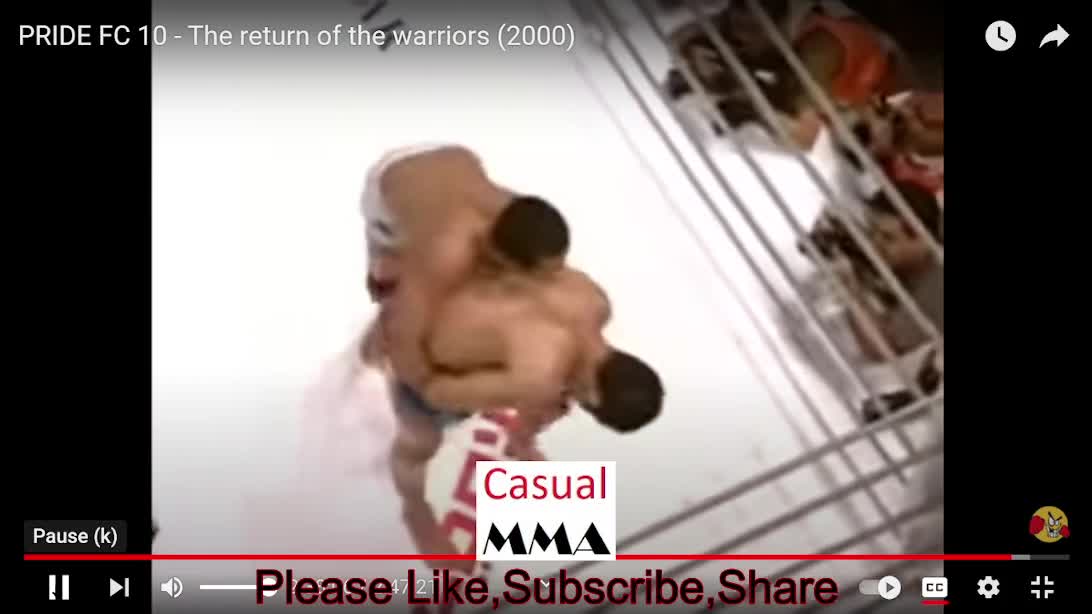 Sakuraba dislocated Renzo's elbow