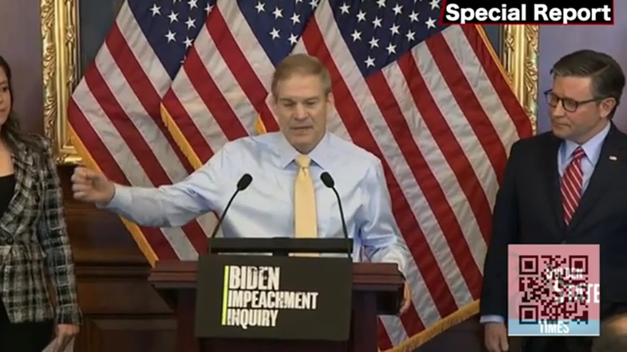 GST - News - Biden Impeachment Bombshell: Jim Jordan's Shocking List of Evidence!