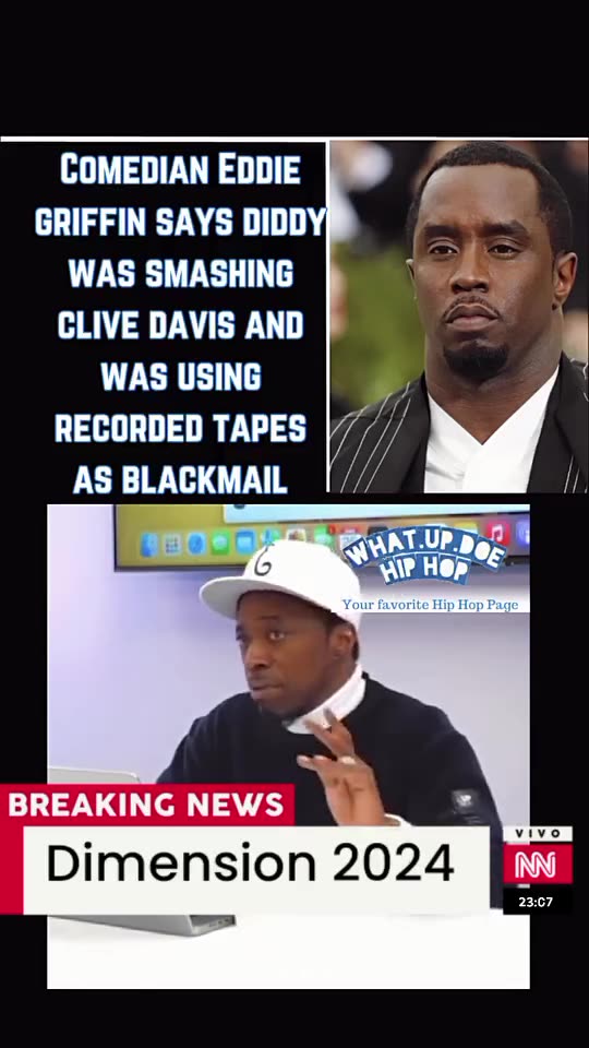 COMEDIAN EDDIE GRIFFIN TALKS DIDDYS SEX TAPES