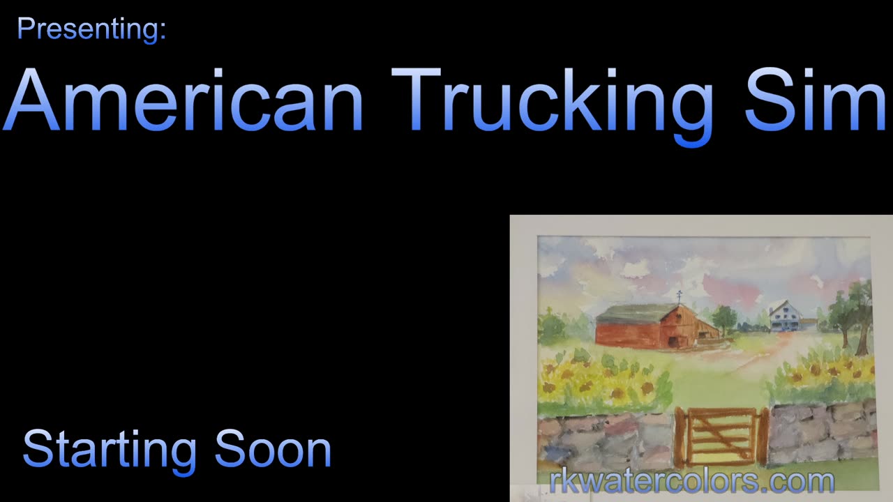 Trucking - Making a delivery.