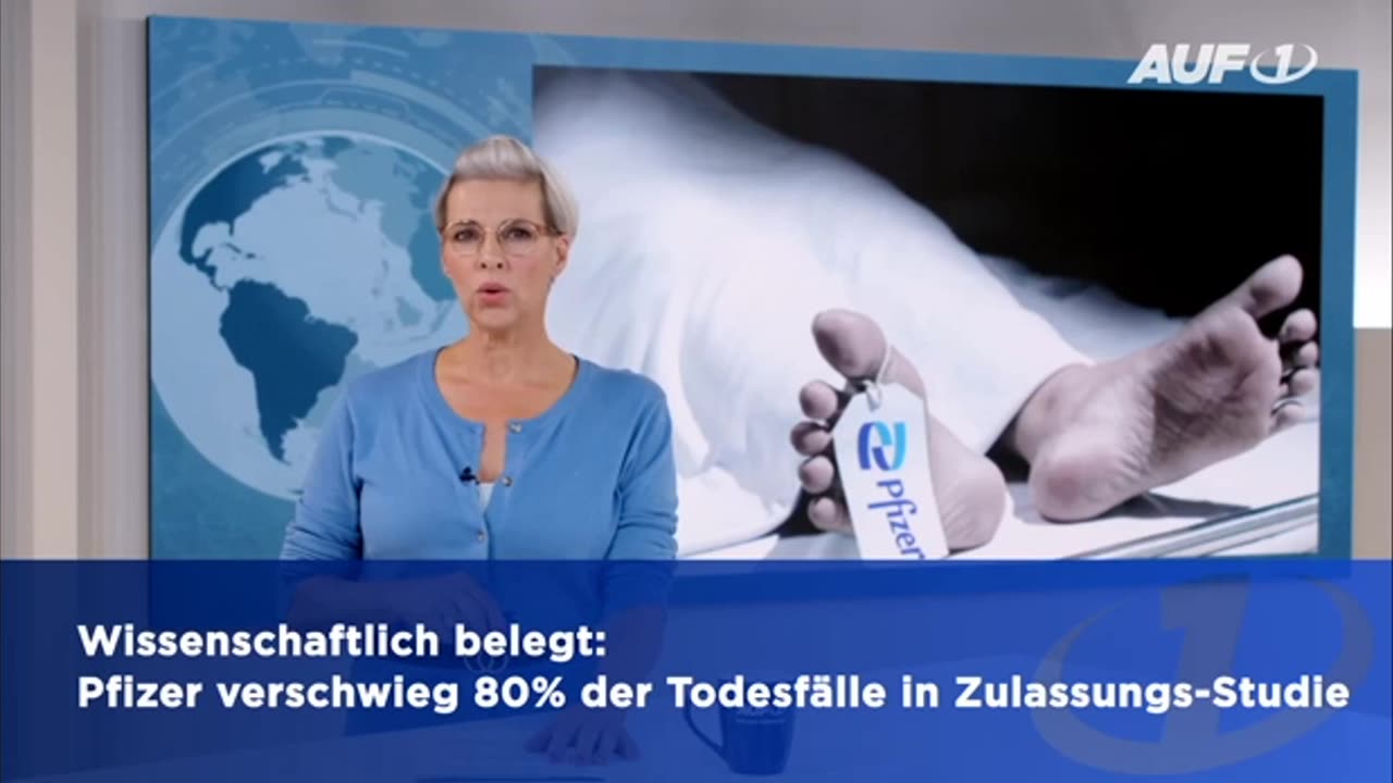 Pfizer verschwieg 80% der Todesfälle ‼️