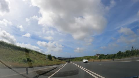Speedlapse. GoPro. Driving in Dorset