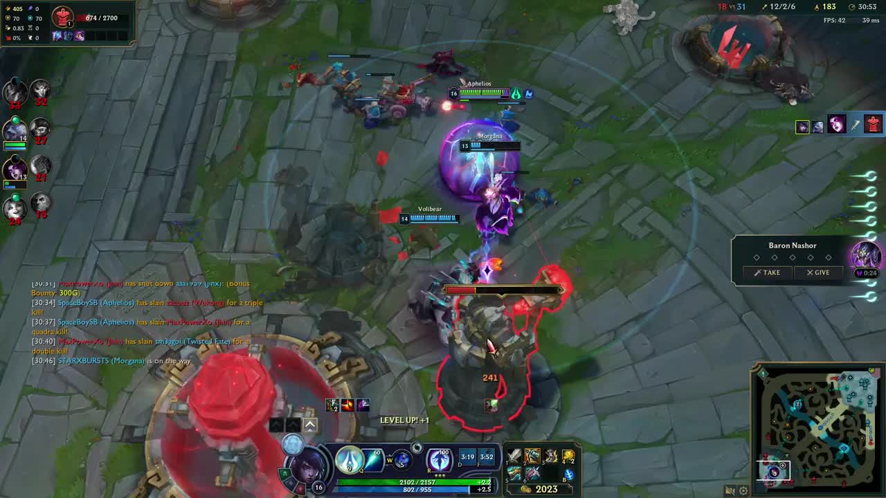 My First Penta Kill as Aphelios in LoL