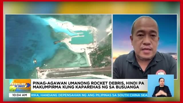 Pinag-agawan umanong rocket debris, hindi pamakukumpirma kungkaparehas ng saBusuanga