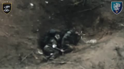 Russian Soldier Helping His Friend in Krynki
