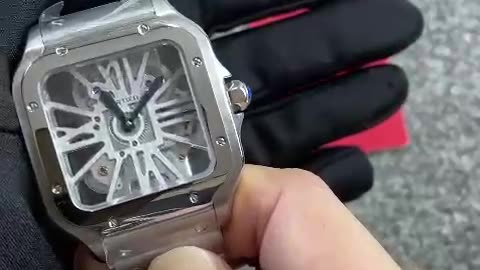 Cartier Santos Skeleton