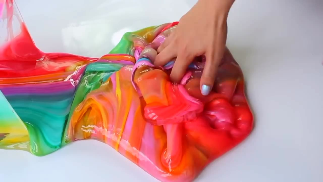 ASMR۔Slime۔satisying