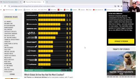 These Are The Global Airlines With The Most Crashes!!