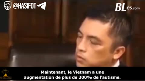 דר אנטוני פאן בויאטנם לא היה מקרה אחד של אוטיזם לפני שהכניסו שם חיסונים