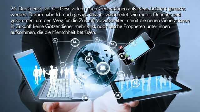 Auftrag zur Verbreitung des neuen Gotteswortes ❤️ Jesus offenbart Das Dritte Testament Kapitel 59