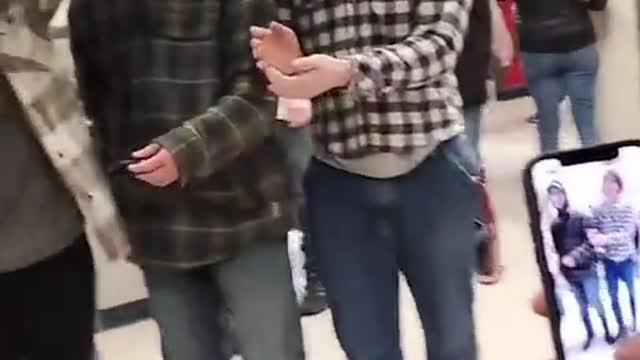 Canadian High School Student Protesting the Mandates