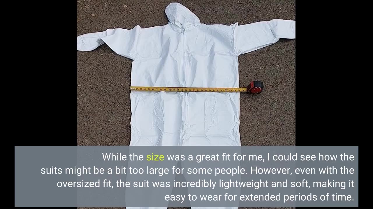 Medical Nation Hazmat Suits | 25 Pack -Overview