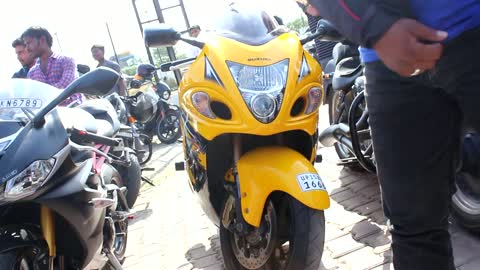 show of different superbikes in gujrat