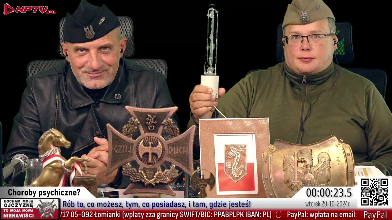 Choroby psychiczne? Pon. 28.10.2024r. W. Olszański, M. Osadowski Rodacy Kamraci NPTV.pl