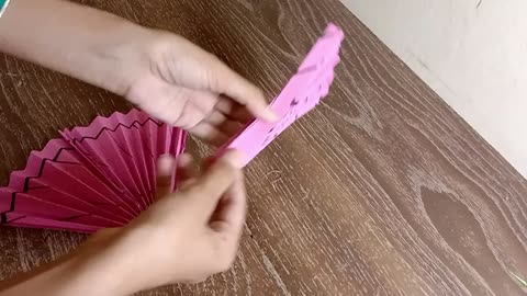 How To Make Paper Fan.