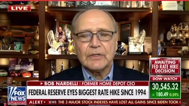 Bob Nardelli Economic Warning