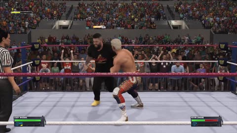 Cody VS Kevin Owens - Last man Standing Match - WWE 2K24