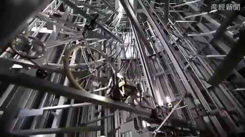 Underground bicycle parking, Japan