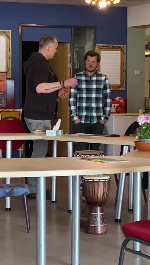 Gertjan Veneman en Filemon Wesselink in gesprek (rauwe opname 2)