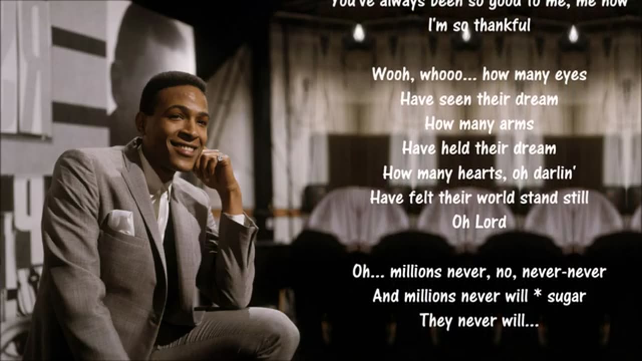 Marvin Gaye *☆* If I Should Die Tonight *☆* Lyrics ~ Reloaded from Marvin Gaye