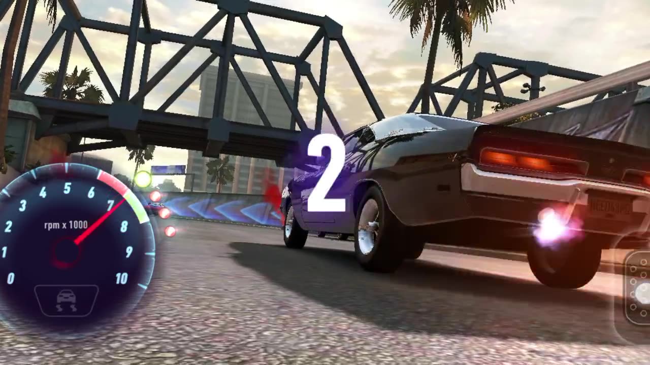 NFS mobile gameplay