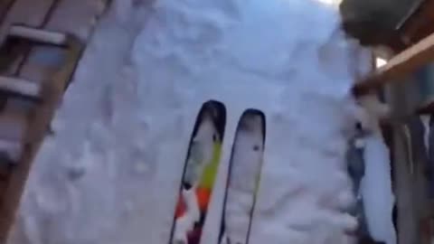Snow and Ren Woxing # First Perspective # Did you skateboard today?