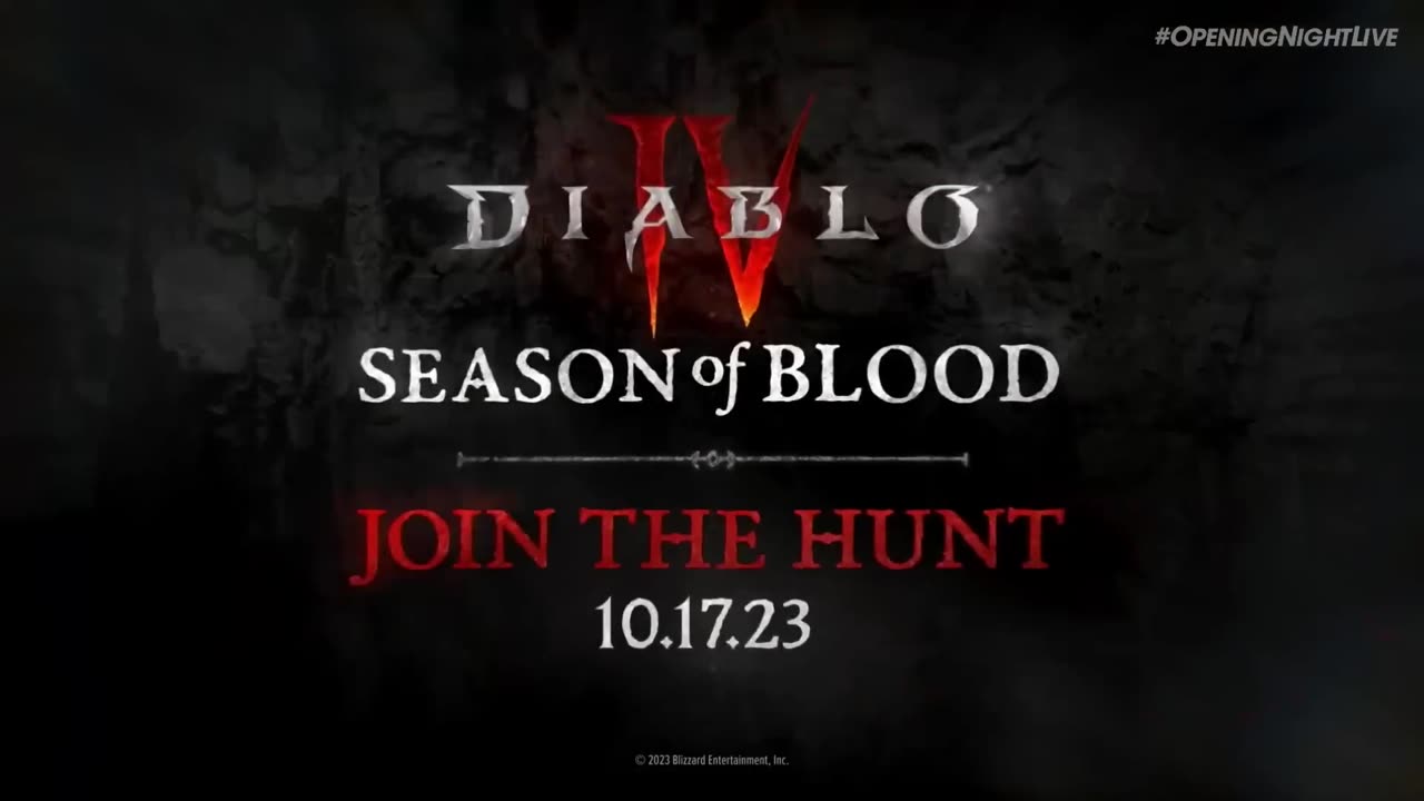 Diablo 4 - Season of Blood Trailer - gamescom 2023