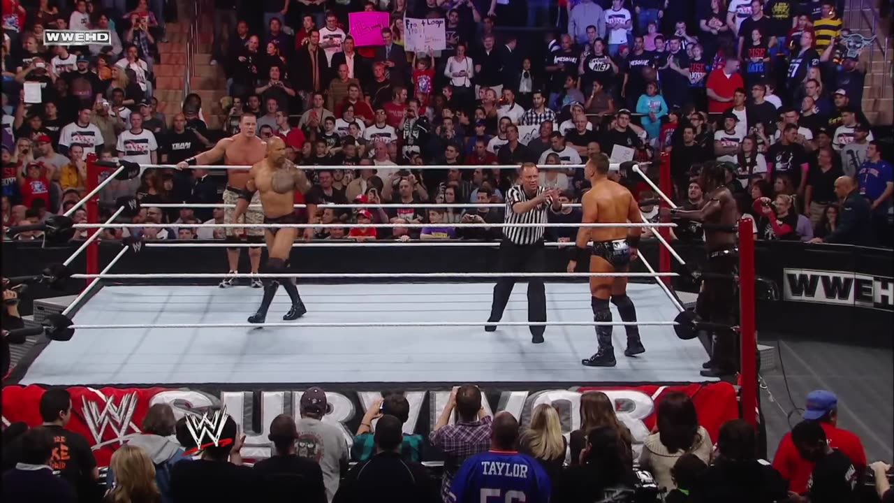 FULL MATCH - John Cena & The Rock vs. The Miz & R-Truth_ Survivor Series