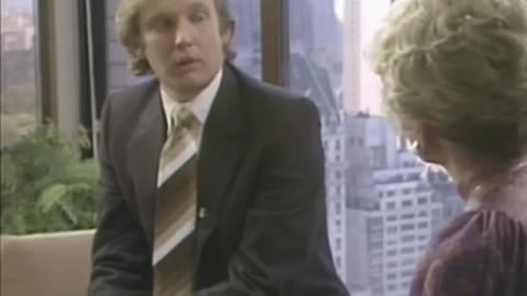 FLASHBACK: A 34 Year-Old Trump Was Asked If He'd Run for President - Here's What He Said