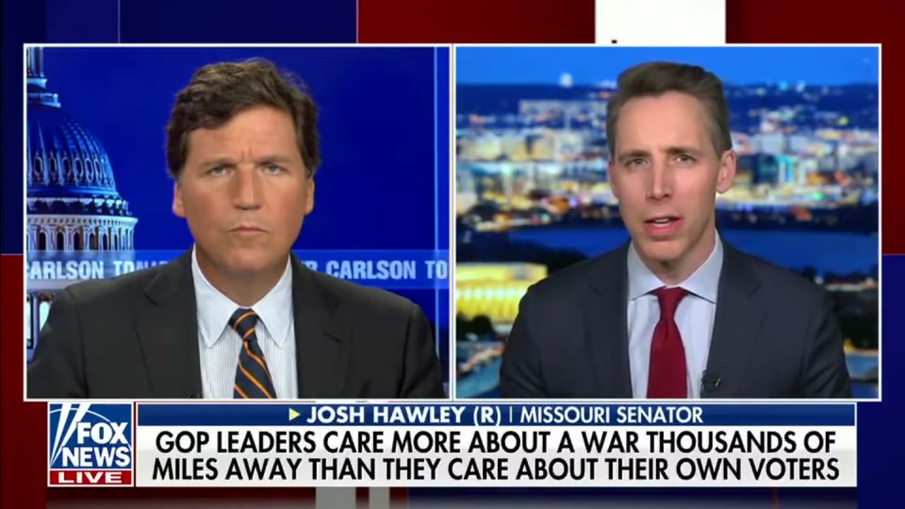 Josh Hawley's message to congressional republicans