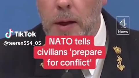 NATO says prepare for conflict- Get a flashlight