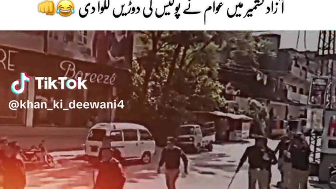 Police and people Clash in Azadkashmir