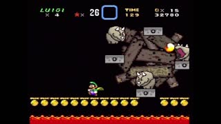 Super Mario World Two-Player Playthrough (Actual SNES Capture) - Chocolate Island + Star World