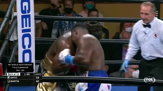 LUIS ORTIZ VS CHARLES MARTIN - KO