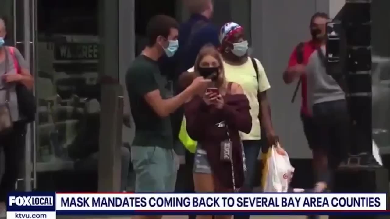 Mask mandates are back in California, right in time for the election!