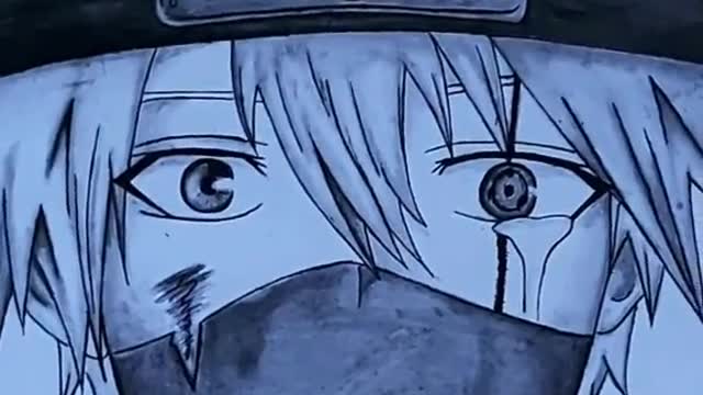#dibujorealista #dibujo #dibujoalapiz #fypシ #anime #draw #arte #art #kakashi