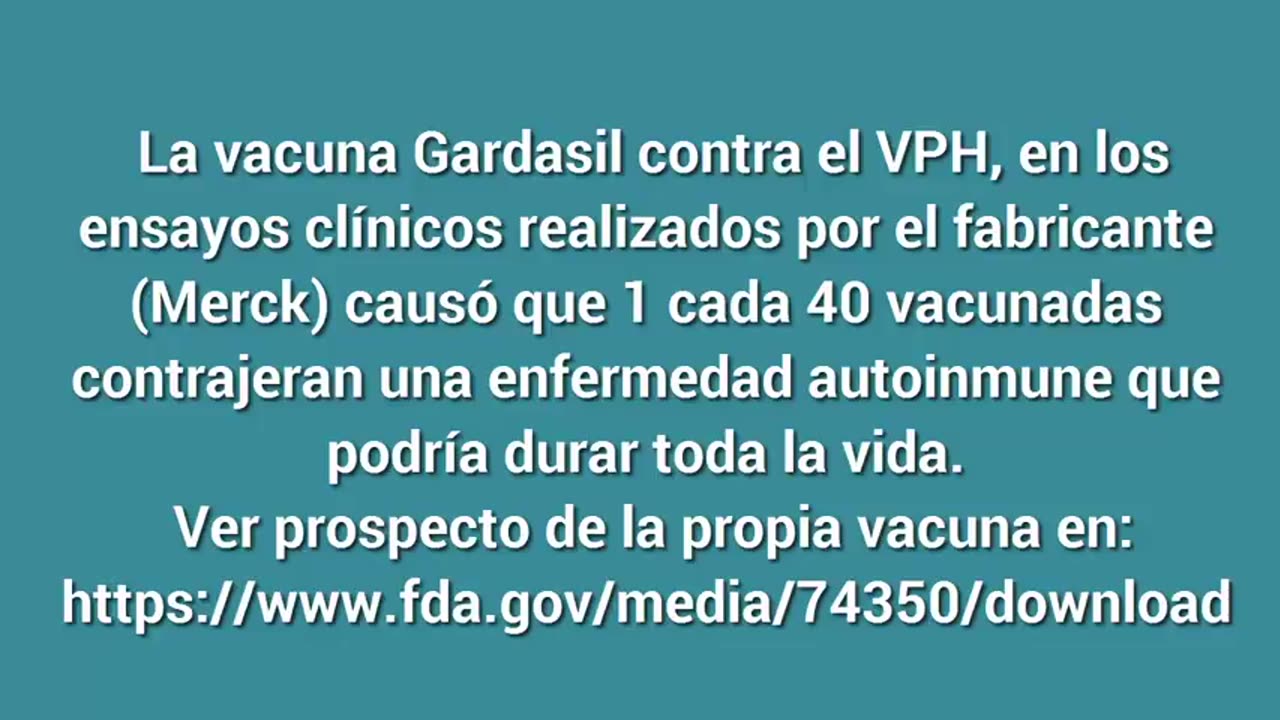 Vacuna VPH - Efectos adversos graves declarados en el prospecto Mayo 2023