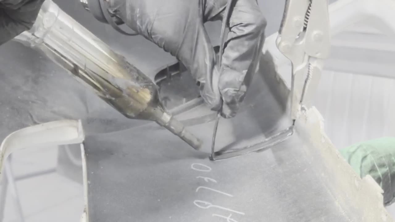 Fixing A Split Bumper - Plastic Welding