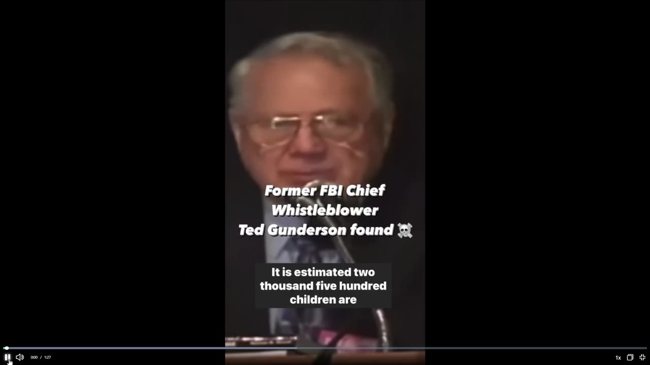 FLASH BACK: Legenday FBI Good Guy, Ted Gunderson, on what's really going on