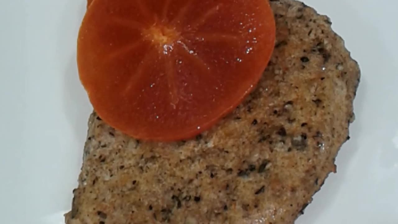 FoodPerfect: Crispy Cutlet With Persimmon: Score 3/5