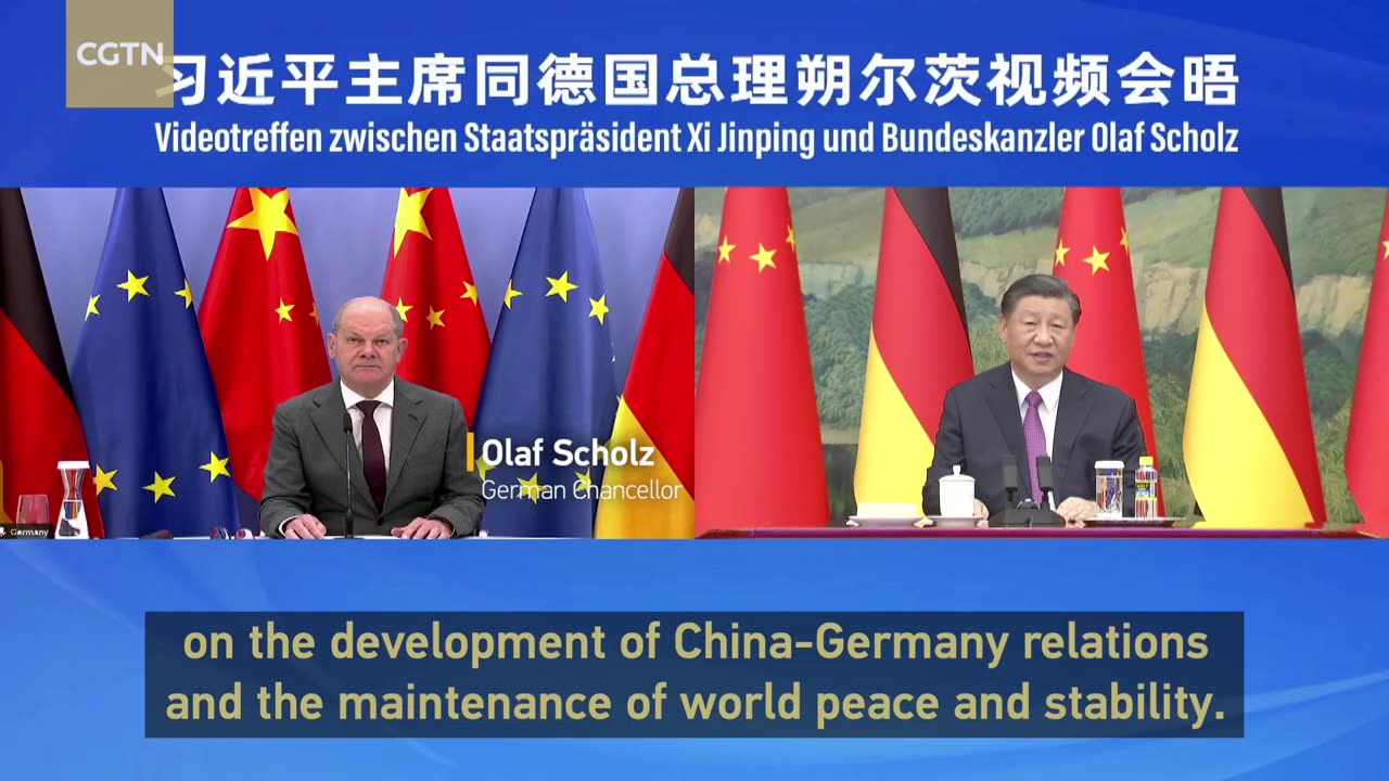 Xi: Mutually beneficial China-Germany cooperation has broad prospects