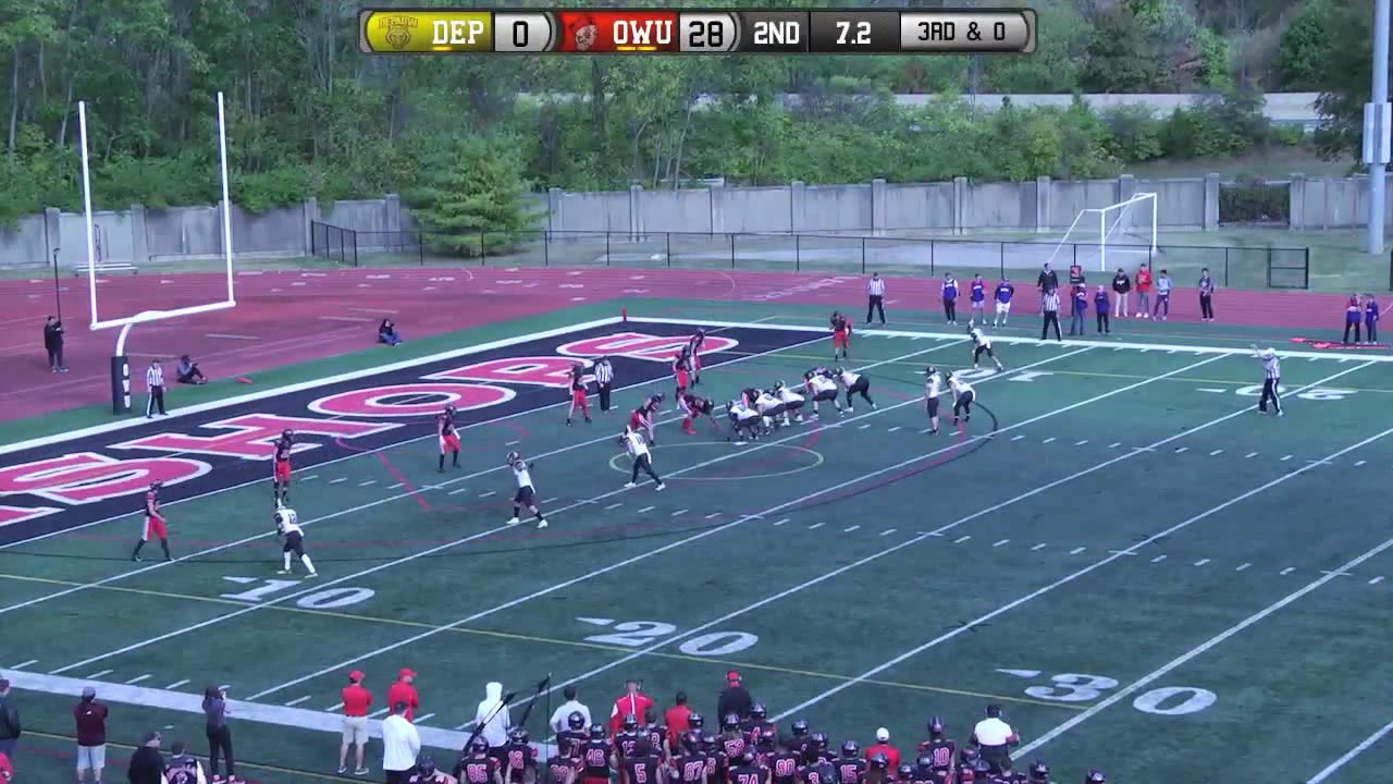 October 19, 2019 - College Football Highlights: DePauw at Ohio Wesleyan