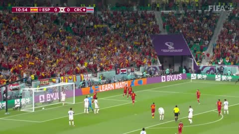 Spain Set a New Record Spain v Costa Rica highlights FIFA World Cup Qatar 2022