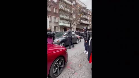 Road Rage Fight In Brooklyn