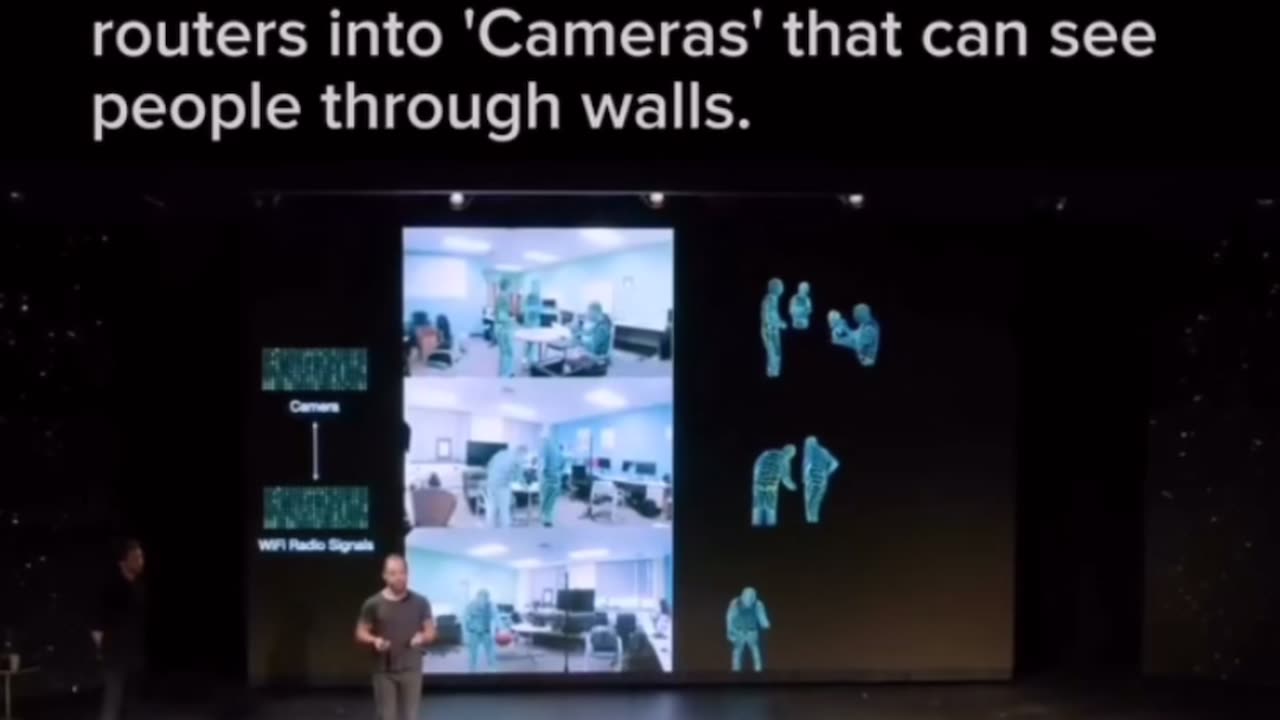 A.I. using wifi routers as cameras
