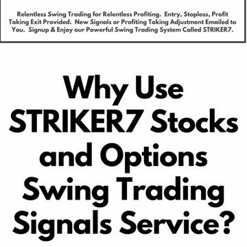 Why STRIKER7 Stock and Options Swing Trading Signals - Cheap Options ?