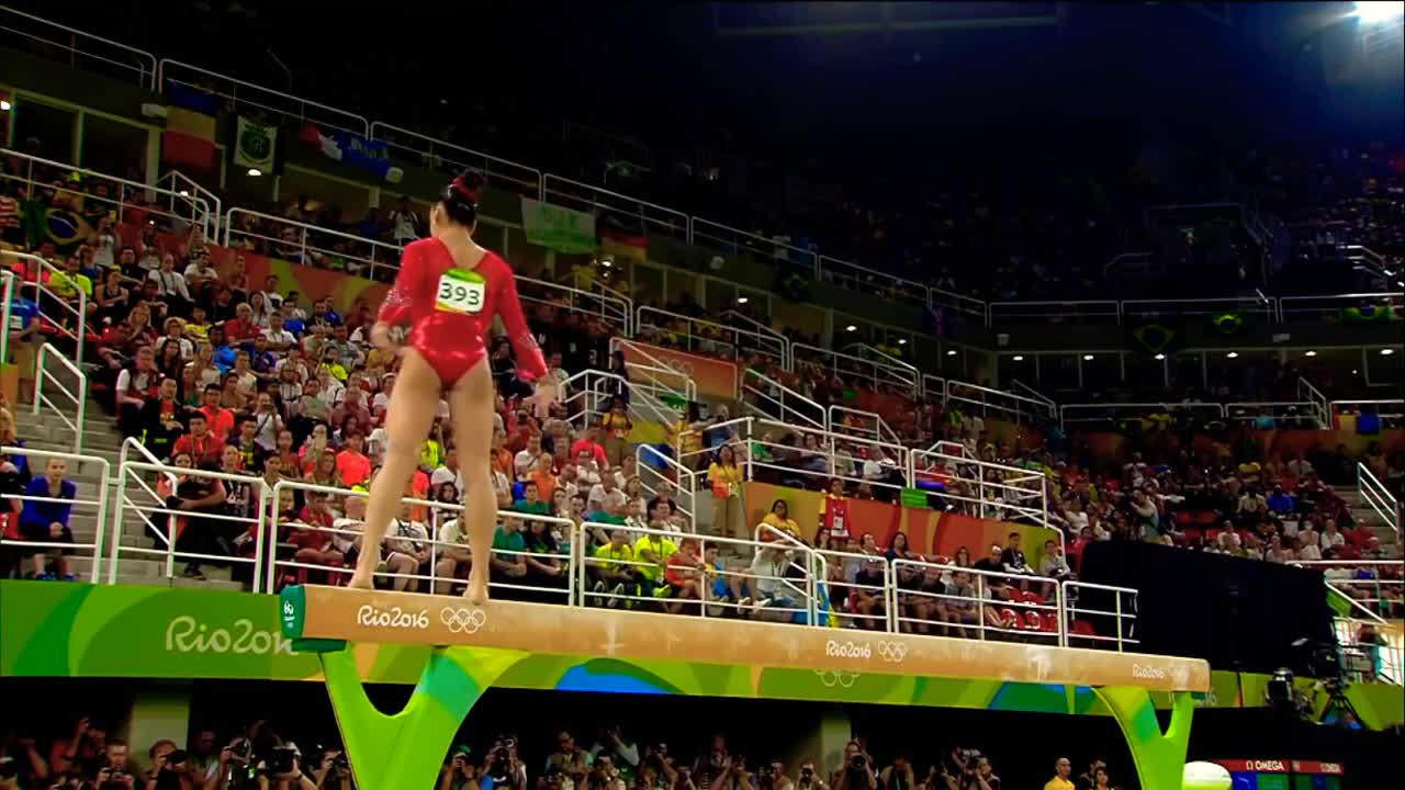 Lauren Hernandez🇺🇸 BALANCE BEAM finals 2016 olympic games 🥈
