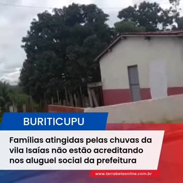 ALUGUEL SOCIAL - BURITICUPU